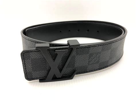 real Louis Vuitton damier belt